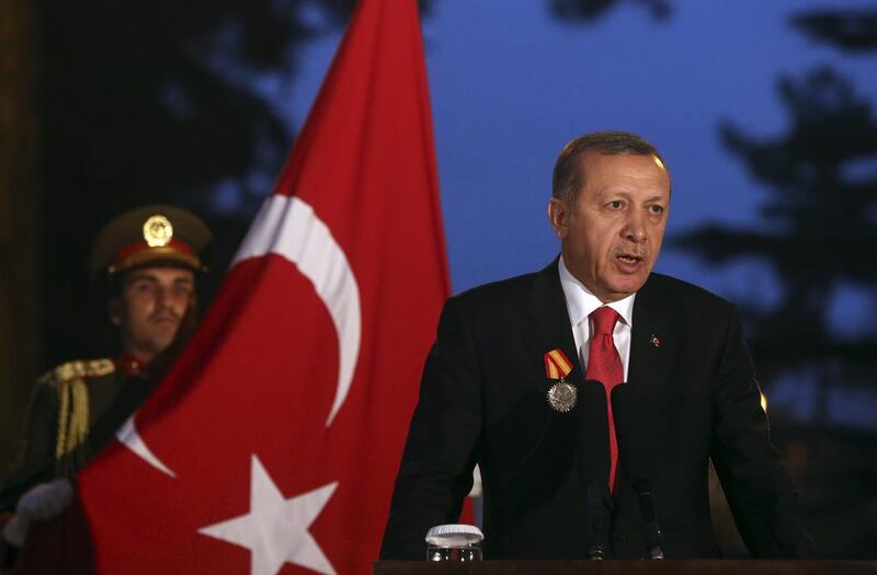 Turkish president Recep Tayyip Erdogan. (AP / Massoud Hossaini)