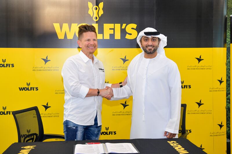 Adio and local bike shop Wolfi's entered a partnership to boost cycling and sustainable tourism in the emirate. Photo: Adio