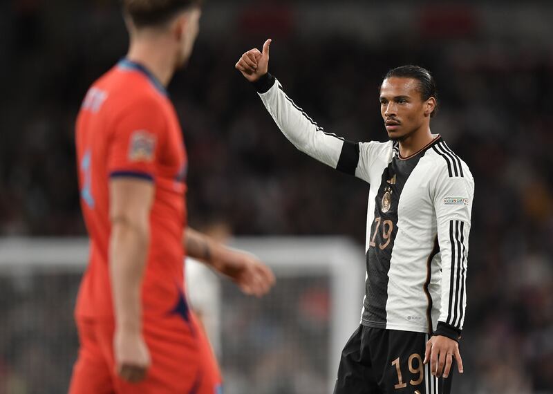 Leroy Sane 5: Drilled early free-kick from great position straight at wall which summed up the Bayern Munich’s wingers efforts. Disappointing night. EPA