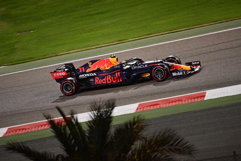 11) Sergio Perez (Red Bull). AFP