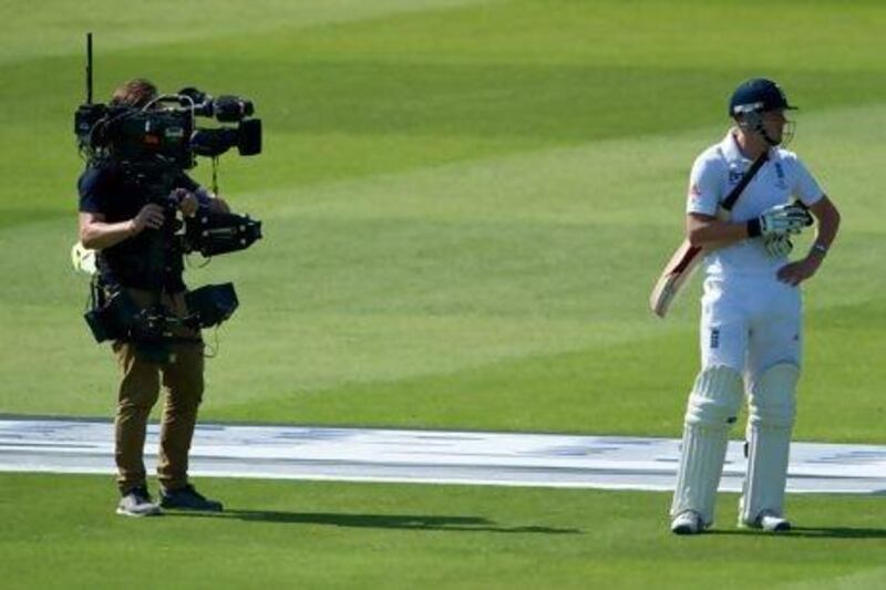 TV replays saved England's Jonny Bairstow after he had been bowled by Peter Siddle off a no-ball.