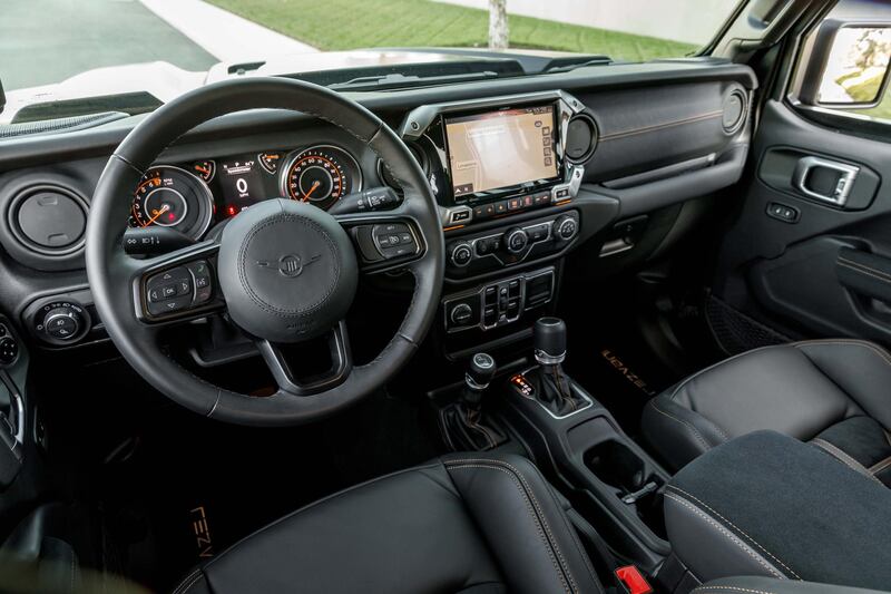 The Rezvani Hercules 6x6 has a video surveillance system that is constantly uploaded to the cloud. Courtesy: Rezvani