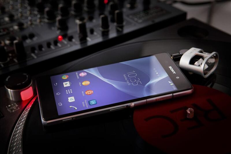 The Sony Xperia Z2 is a high quality smartphone. Courtesy Sony