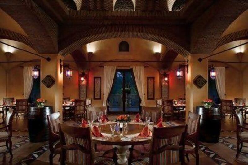 There is no hint of pretension at Al Qasr's Al Hambra restaurant. Courtesy Jumeirah