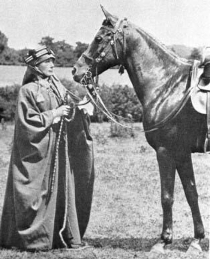 Lady Anne Blunt, who travelled in the region in the 1880s and 1890s, buying Arabian horses