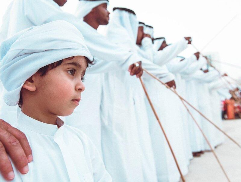 The Emirati folkdance Al-Ayyalah will be performed in Al Ain for the programme. Courtesy DCT Abu Dhabi