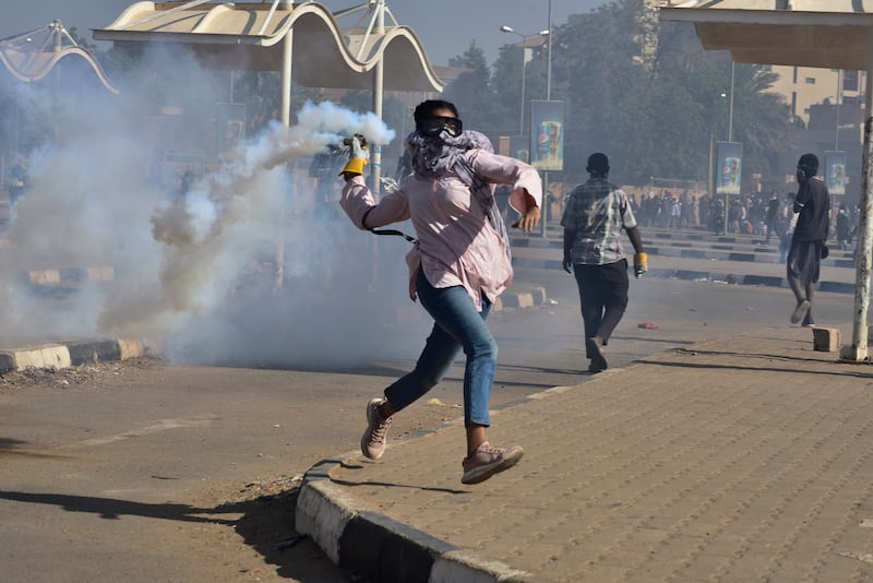 Singles winner, Africa: 'Sudan Protests' by Faiz Abubakr Mohamed, Sudan.