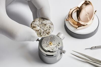 Vacheron Constantin has an in-house team of guilloche experts, jewellery setters and master enamellers. Photo: Vacheron Constantin
