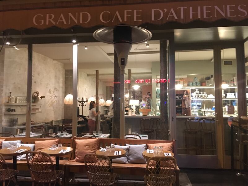 Grand Cafe D'Athenes. Photo: John Brunton