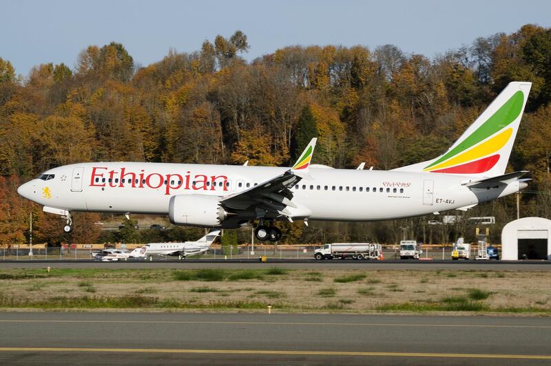 Ethiopian Airlines, the carrier at the centre of the Boeing 737 Max 8 crisis, has grounded its fleet. AP Photo