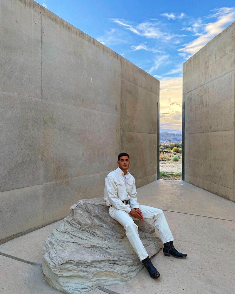 Fai Khadra recently holidayed in Utah with Kylie Jenner. Instagram / Fai Khadra