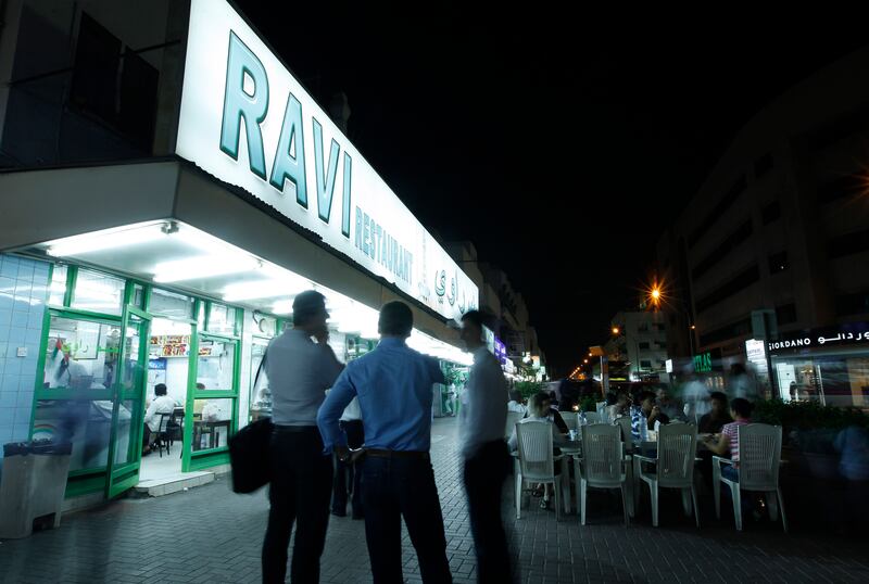 Dubai, 21st November 2011.  Ravi Restaurant a known restaurant down Satwa area.  ( Jeffrey E Biteng / The National )