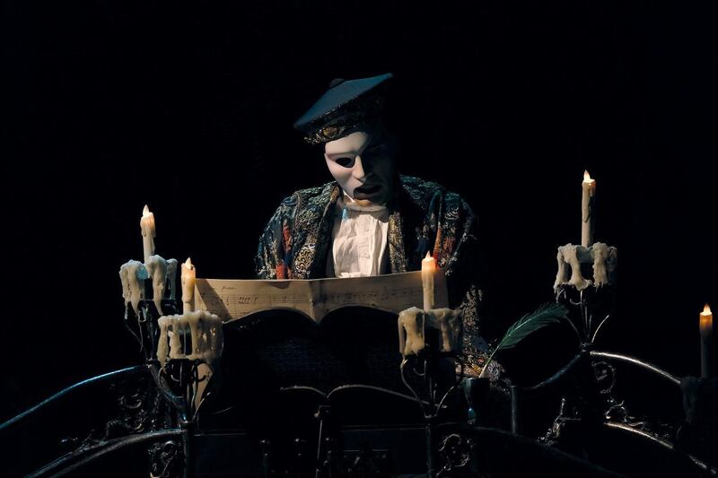 'The Phantom of the Opera' is coming to the UAE this autumn. Supplied