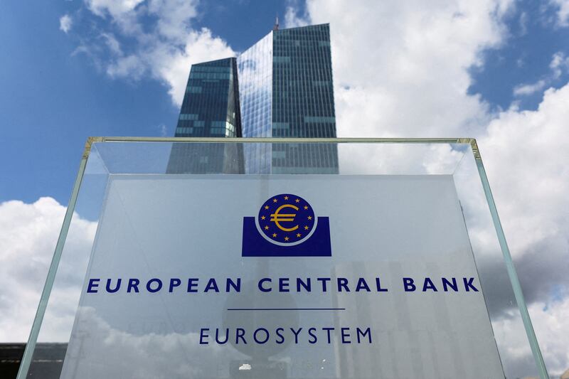 The European Central Bank's latest move is aimed at reining in prices, which climbed 9.1 per cent from a year ago in August. Reuters