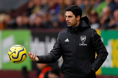 Arsenal manager Mikel Arteta has overseen just one win in seven games in charge. Reuters