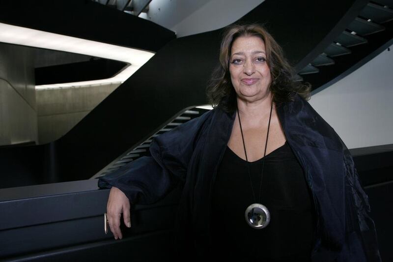 Iraqi-British architect Zaha Hadid. Franco Origlia / Getty Images