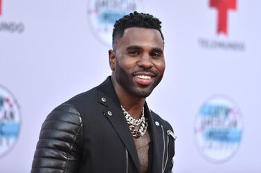 Jason Derulo was here in September to host the regional version of the Nickelodeon Kids’ Choice Awards at the Abu Dhabi National Exhibition Centre (Photo by Richard Shotwell/Invision/AP)