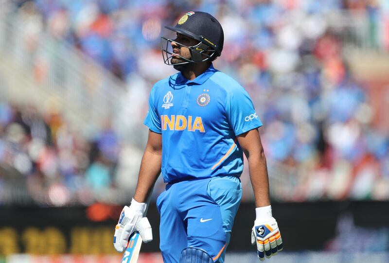 Rohit Sharma (2/10): India's other opening batsman seems to have gone off the boil after making such a brilliant start to the tournament. He was out for 18 after looking good to make a big score. He took a catch but otherwise had a quiet game. Aijaz Rahi / AP Photo