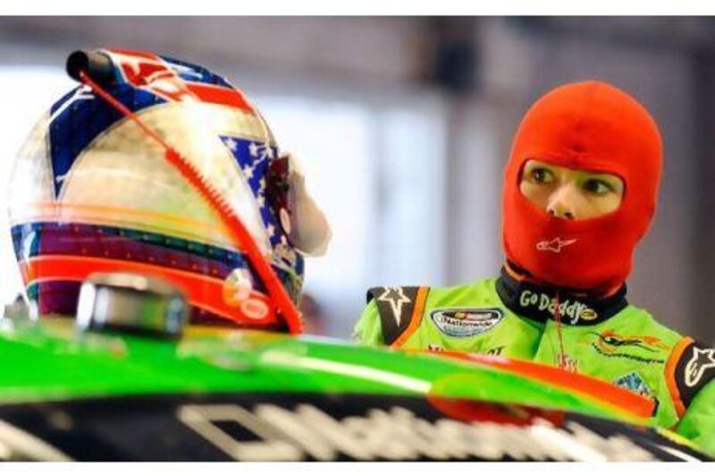 Danica Patrick prepares for a Nascar Nationwide practice on Friday at Circuit Gilles Villeneuve in Montreal, Canada. Jason Smith / Getty Images
