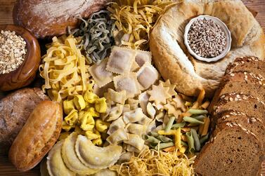 Carbs produce insulin, which lowers excess blood sugar, and low blood sugar makes you crave more carbs. Getty 