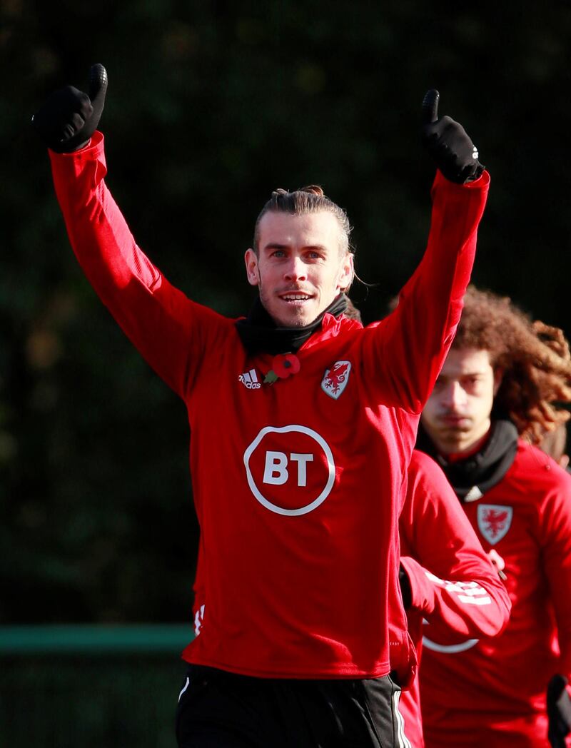 Gareth Bale appeared to be fit to return for Wales despite not playing for a month. Reuters