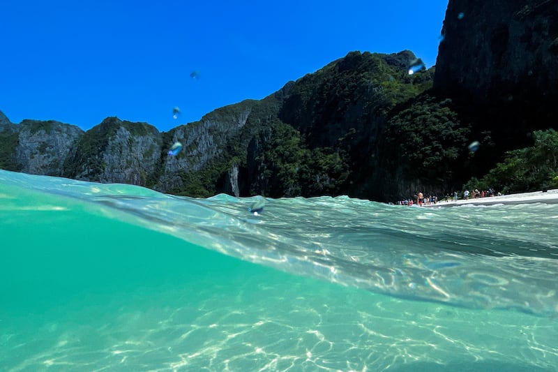 Maya Bay is famous as the destination in 'The Beach', the Danny Boyle-directed film starring Leonardo DiCaprio. Reuters