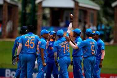 India defeated Pakistan by 10 wickets in the U19 World Cup semi-final in Potchefstroom. AFP