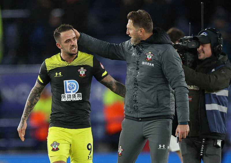 Striker: Danny Ings (Southampton) – Deserved his winner at Leicester. Had hit the woodwork twice and a man in a rich vein of form is now the division’s second top scorer. Reuters