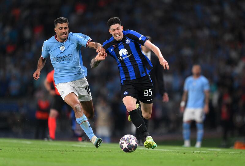 Alessandro Bastoni  - 7. Did well to block Stones’s cross in the 63rd minute. Showed tremendous composure to stop Haaland from running through on goal in the 67th minute.  Getty