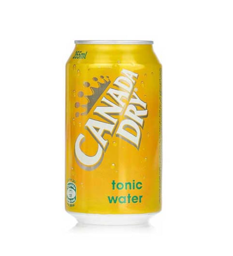 Canada Dry tonic water with 2.5 pH level. Photo: Canada Dry