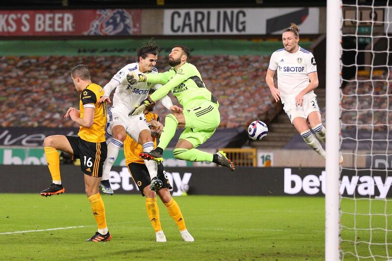 Ruben Neves, 6 – A steady performance in the heart of midfield. Dealt with Leeds’ heavy press well. Getty