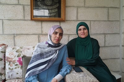 Sawsan Bakir (right) has waited more than eight years to hold her daughter Marah, now 23.