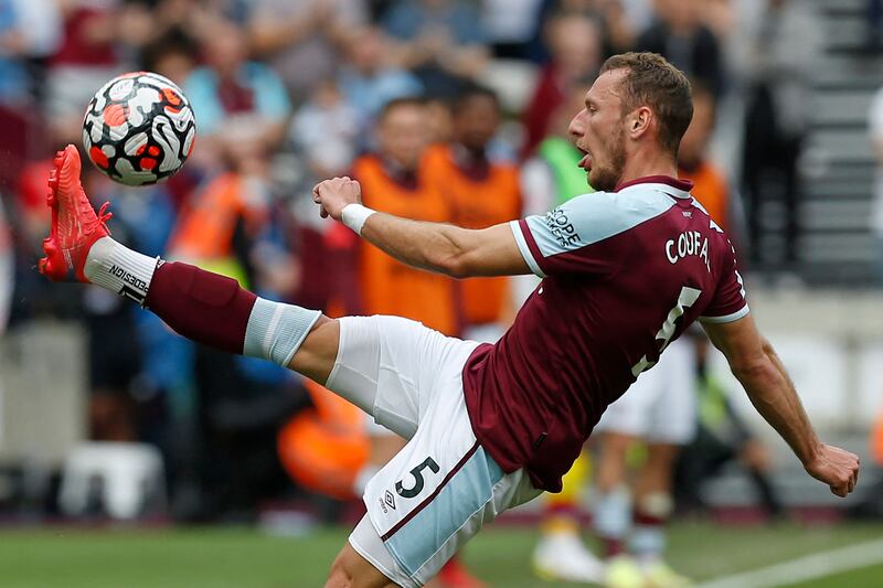 Vladimir Coufal - 7. Defended well throughout and had a good battle with Wilfried Zaha, while also getting forward well at times. AFP