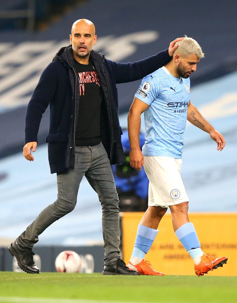 This is Sergio Aguero's final season with Manchester City. PA