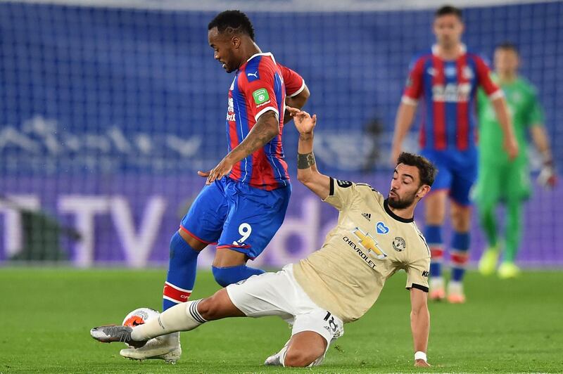 Bruno Fernandes - 7: Less energy than a couple of weeks ago, though he got more lively as game went on, coming to life as he assisted the first. Hit post after 74 minutes following a brilliant counter. More shots and tackles than any player. AFP