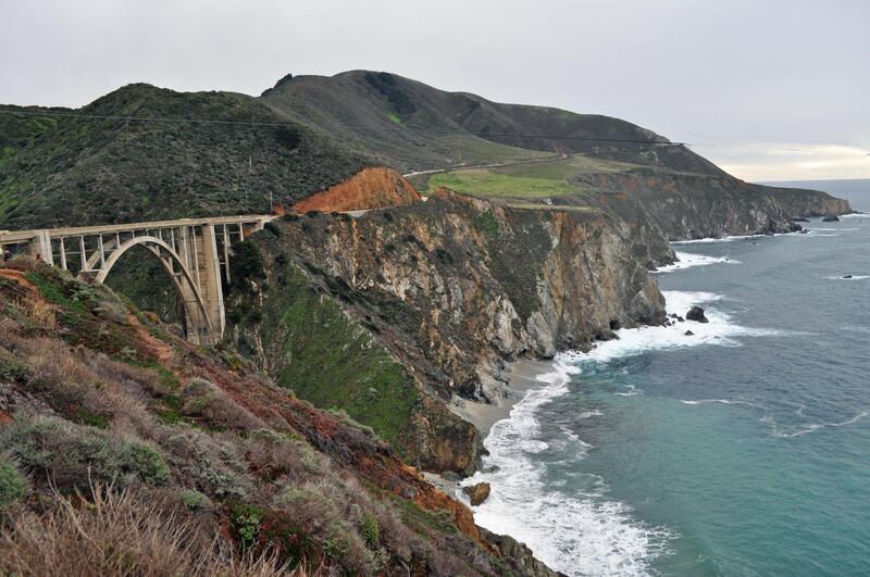 The Big Sur Highway 1 in San Francisco, California - Photo by Rosemary Behan