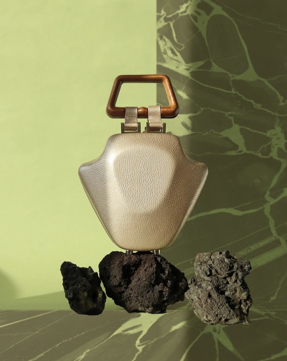 Luxury handbags from Sabry Marouf pay homage to ancient Egypt. Photo: Egyptian Fashion and Design Council