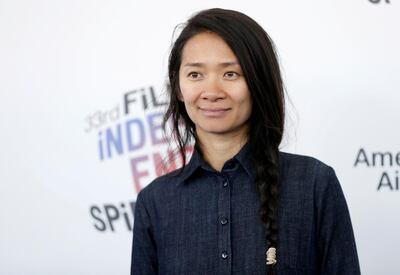 FILE PHOTO: 2018 Film Independent Spirit Awards - Arrivals - Santa Monica, California, U.S., 03/03/2018 - Filmmaker Chloe Zhao. REUTERS/Danny Moloshok/File Photo