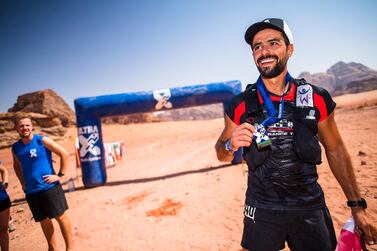 Haysam Eid completed his first ultramarathon just over a year after he started running. Courtesy Benedict Tufnell