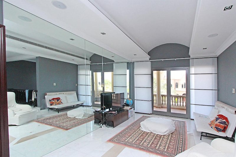 The interior is subtle and modest compared to some villas in Dubai. Courtesy Fine and Country