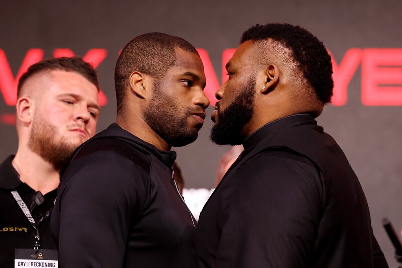Boxing's best talker versus its worst. If you listened to Miller you’d think he was the second coming of George Foreman. He is not. That said, some give him a chance here given he will come in heavy and look to pressure Dubois who, for all his talent and explosive punching, has shown vulnerability. If it reaches the middle rounds and Miller is bullying Dubois then it could get very interesting. Dubois, though, is a heavy and accurate puncher with a big target to aim at. Getty Images
