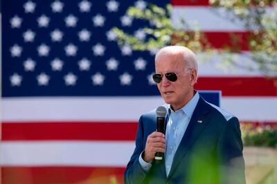 (FILES) In this file photo taken on September 23, 2020 Democratic presidential candidate Joe Biden speaks at the Black Economic Summit at Camp North End in Charlotte, North Carolina. The volatile US presidential election enters a fierce new stage this week when Donald Trump and Joe Biden hold their first debate -- a television spectacle finally allowing Americans to witness the two antagonists head to head.
Tuesday's clash, coming right after Trump defied Democrats and nominated a conservative to replace the late Supreme Court liberal icon Ruth Bader Ginsburg, could again upend an already nail-biting contest.
Biden, 77, leads in polls against the Republican incumbent, both nationwide and in most of the crucial swing states set to provide the decisive electoral college count on November 3.
 / AFP / JIM WATSON
