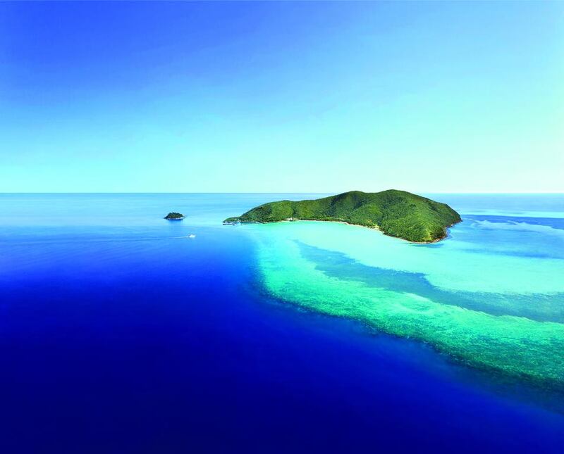 The One&Only Hayman Island resort, as seen from the air. The exclusive destination has already proved a hit with high-profile visitors, including the cast of the American sitcom Modern Family. Courtesy One&Only