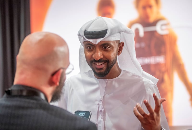 Sameer Al Jaberi, Head of Abu Dhabi Film Commission at the premiere