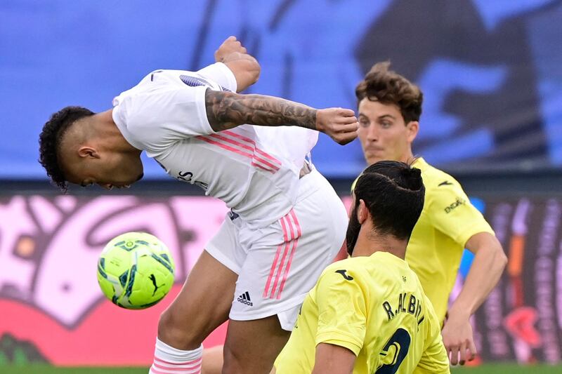 SUB: Mariano Diaz (Casemiro, 68) 6 - Worked hard when introduced but couldn’t get the better of Pau Torres and Raul Albiol. Could have released the ball earlier on the break in the 91st minute but couldn’t make use of the space. AFP