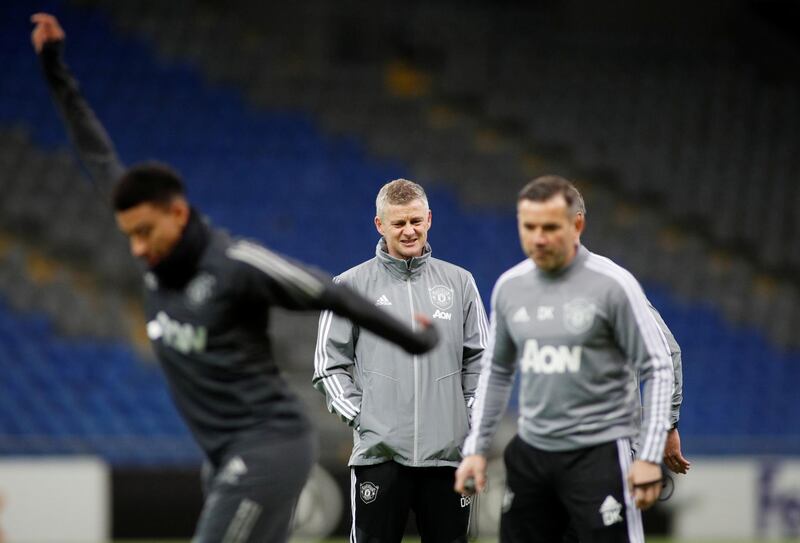 Manchester United have brought their youngest ever squad to Astana for their Europa League clash. Reuters