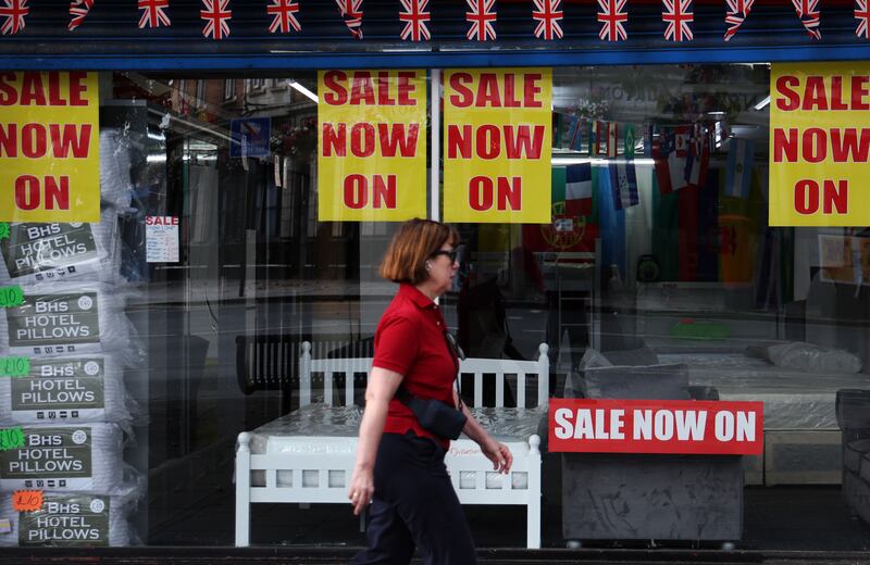 The UK economy showed no growth in the third quarter, according to the ONS, fuelling fears of stagflation next year. EPA