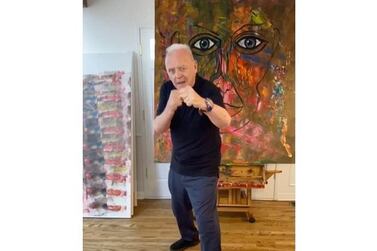 Actor Anthony Hopkins has posted his first-ever video on TikTok. Anthony Hopkins / Instagram