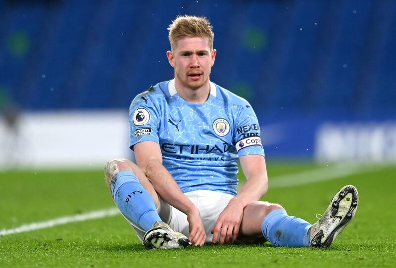 Centre forward: Kevin de Bruyne (Manchester City) – Stood in as a striker and eluded Chelsea while displaying his quality, creating a goal and setting up another. PA