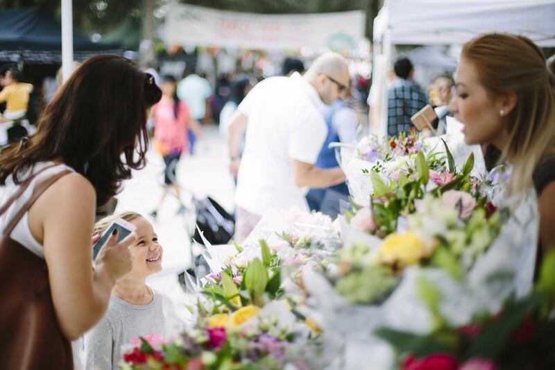 The Ripe Market in Zabeel Park will return during the first weekend of November. Rebecca Rees for The National 